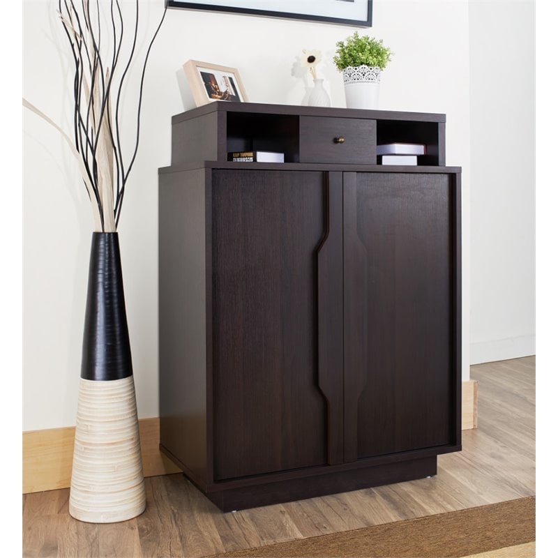 Furniture Of America Seinster Contemporary Shoe Cabinet In