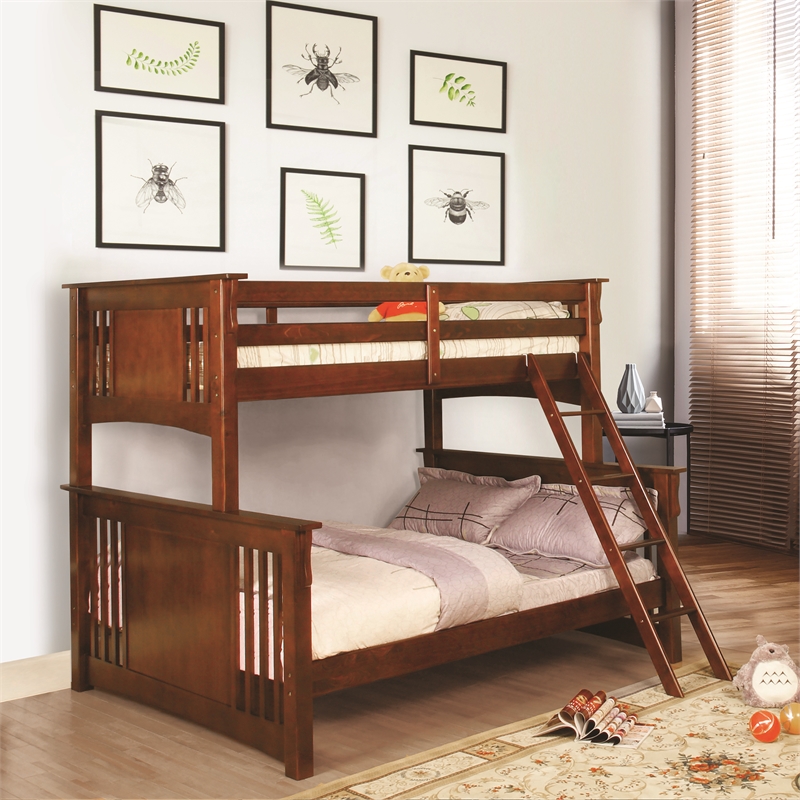 Furniture Of America Roderick Wood Twin, Woodcrest Heartland Twin Over Full Bunk Bed Assembly Instructions