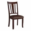 Furniture of America Ellenwood Wood 7-Piece Dining Table Set in Espresso