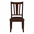 Furniture of America Ellenwood Wood 7-Piece Dining Table Set in Espresso