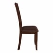 Furniture of America Ellenwood Wood 7-Piece Dining Table Set in Espresso