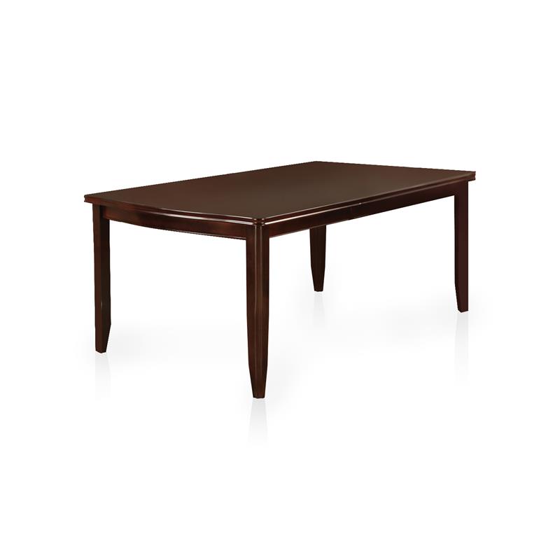 Furniture of America Ellenwood Wood 9Piece Dining Table Set in