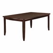 Furniture of America Ellenwood Wood 9-Piece Dining Table Set in Espresso