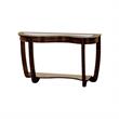 Furniture of America Tunton Solid Wood 3-Piece Coffee Table Set in Dark Cherry