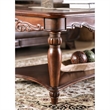 Furniture of America Garner Traditional Wood 4-Piece Coffee Table Set in Cherry