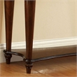 Furniture of America Garner Traditional Wood 1-Shelf Console Table in Cherry