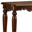 Furniture of America Garner Traditional Wood 1-Shelf Console Table in Cherry