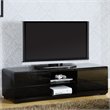 Furniture of America Nye Modern Wood 4-Drawer TV Stand in Black