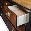 Furniture of America Delia Transitional Wood 7-Drawer Dresser in Walnut