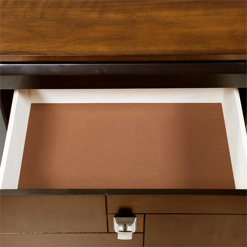 Furniture of America Delia Transitional Wood 7-Drawer Dresser in Walnut