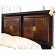 Furniture of America Delia Transitional Wood King Panel Bed in Walnut