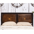 Furniture of America Delia Transitional Wood King Panel Bed in Walnut