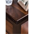 Furniture of America Delia Transitional Wood 2-Drawer Nightstand in Walnut