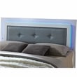 FOA Rayland 3pc Glossy White Wood Bedroom Set - King + Nightstand + Chest
