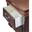 FOA Ruben 3pc Cherry Wood Panel Bedroom Set - Cal King + Nightstand + Chest