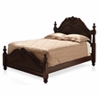 FOA Ruben 3pc Cherry Wood Panel Bedroom Set - King + Nightstand + Chest