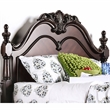 FOA Ruben 3pc Cherry Wood Panel Bedroom Set - King + Nightstand + Chest