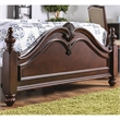FOA Ruben 3pc Cherry Wood Panel Bedroom Set - Queen + Nightstand + Chest