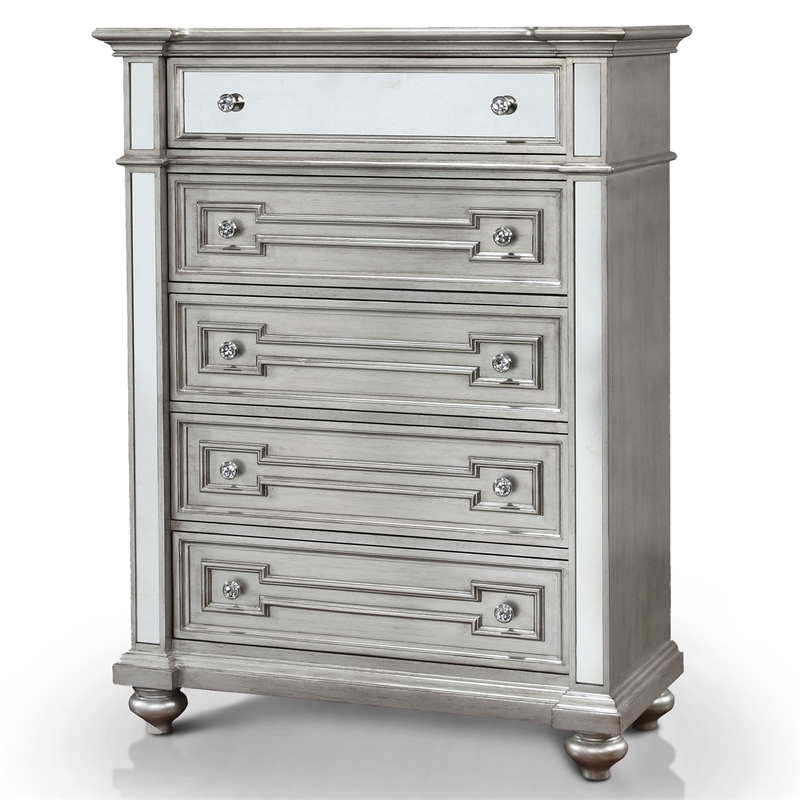 Furniture of america farrah deals 7 drawer mirrored dresser