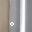 Furniture of America Luna Fabric King Bed with LED Lights in Gray
