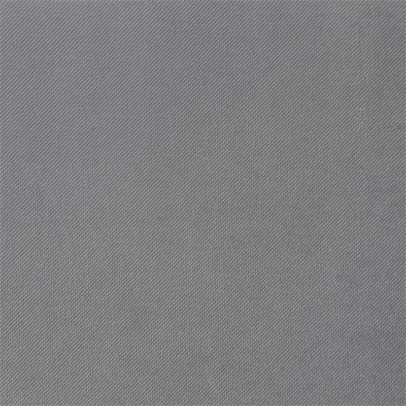 Furniture of America Luna Fabric King Bed with LED Lights in Gray