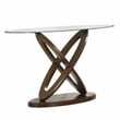 Furniture of America Darbunic Wood 3-Piece Coffee Table Set in Dark Walnut