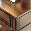 FOA Damos 4pc Dark Walnut Wood Bedroom Set - Queen+Nightstand+Dresser+Mirror