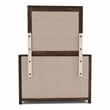 Furniture of America Bickson Rustic Wood 2-Piece Dresser and Mirror in Natural