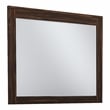 Furniture of America Bickson Rustic Wood 2-Piece Dresser and Mirror in Natural