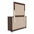 Furniture of America Bickson Rustic Wood 2-Piece Dresser and Mirror in Natural