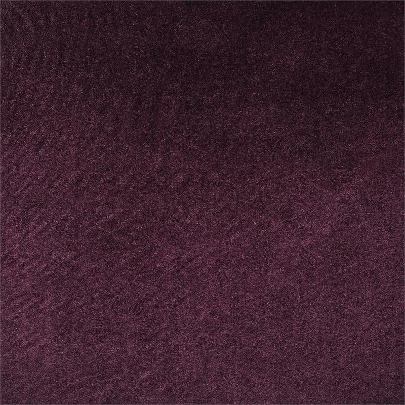 Furniture of America Kip Fabric 2-Piece Accent Chair and Ottoman Set in Purple