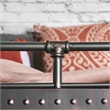 Furniture of America Bryon Metal Full over Full Bunk Bed in Antique Black