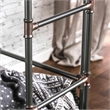 Furniture of America Bryon Metal Full over Full Bunk Bed in Antique Black