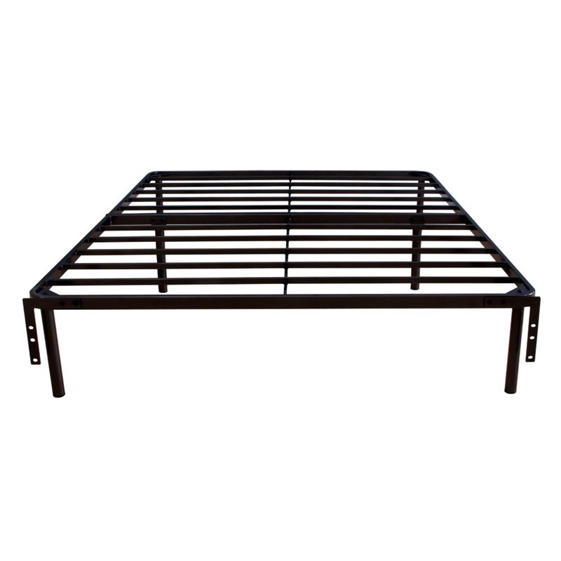 Furniture Of America Nilda Industrial, Bed Frame Steel Queen
