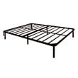 Furniture of America Nilda Industrial Metal Twin Bed Frame in Black