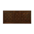 Furniture of America Alstroemeria Wood Pedestal Dining Table in Brown Cherry