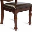 Furniture of America Alstroemeria Wood Side Chair in Brown Cherry (Set of 2)