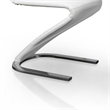 Furniture of America Verdell Faux Leather Dining Chair in White (Set of 2)