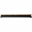 Furniture of America Cyprinus Industrial Metal TV Bridge in Antique Black
