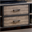 Furniture of America Eldroa Mid-century Solid Wood 72-Inch TV Stand in Gray