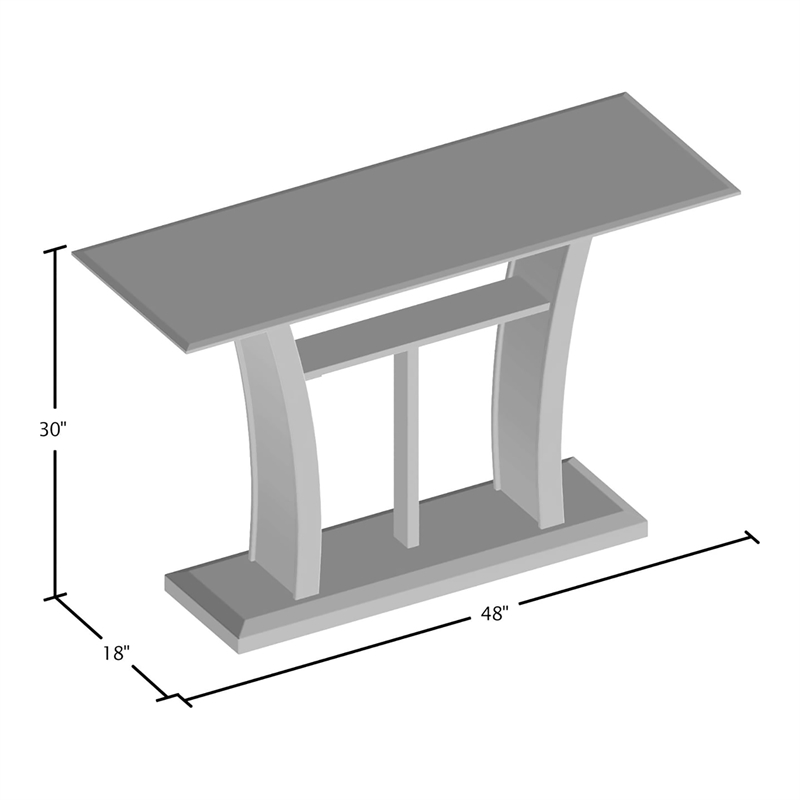 Furniture of America Lantler Glass Top 3-Piece Coffee Table Set in Dark Cherry