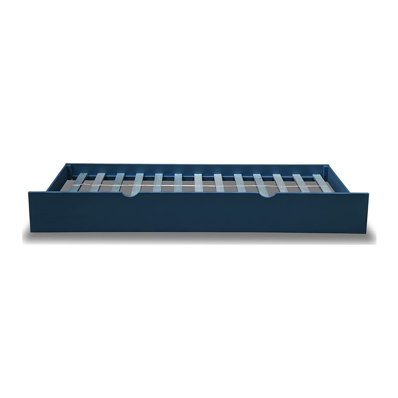 Furniture of America Barnes Transitional Wood Twin Trundle in Blue