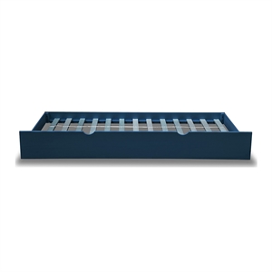 Furniture of America Barnes Transitional Wood Twin Trundle in Blue