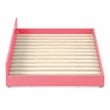 Furniture of America Barnes Transitional Wood Twin Trundle in Pink
