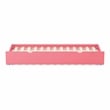 Furniture of America Barnes Transitional Wood Twin Trundle in Pink