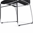 Furniture of America Poipen Faux Leather Dining Chairs in Black (Set of 2)