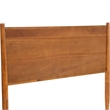 Furniture of America Belkor Solid Wood King Platform Bed in Oak