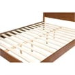 Furniture of America Belkor Solid Wood King Platform Bed in Oak