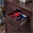 Furniture of America Colston Transitional Wood 6-Drawer Chest in Espresso