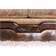 Furniture of America Rhodes Traditional Chenille Cushioned Loveseat in Tan